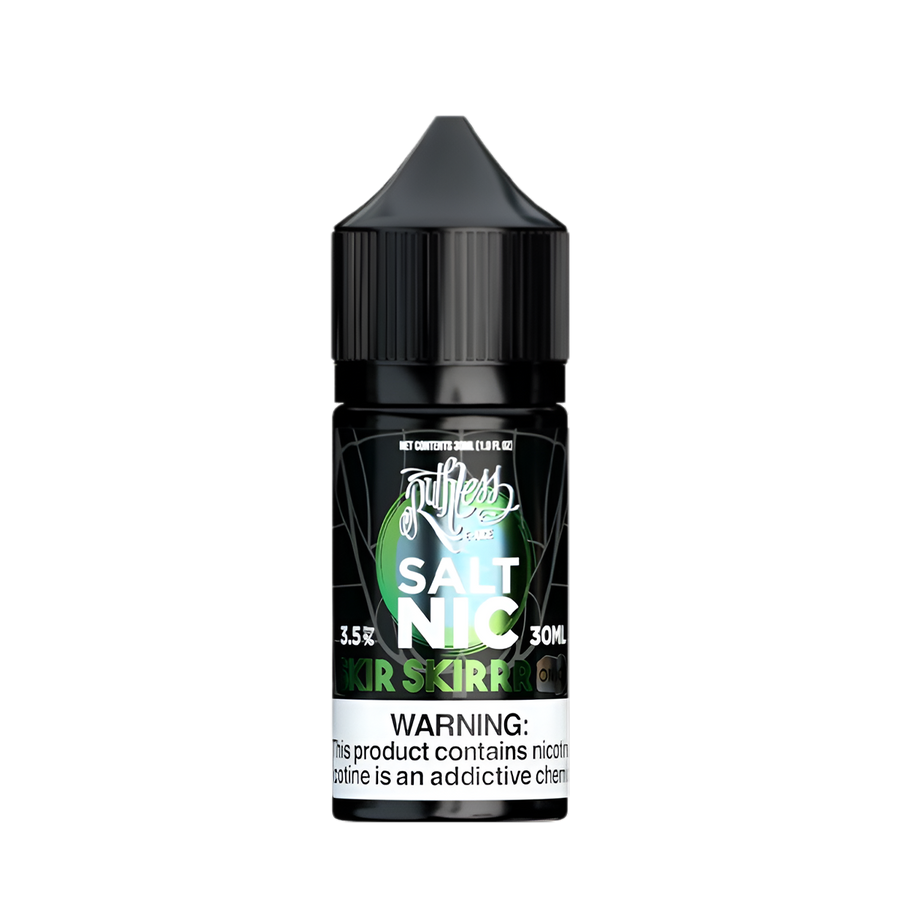 Ruthless Vapor Iced Salt Nicotine Vape Juice 35 Mg Skirr Skirrr Ice 