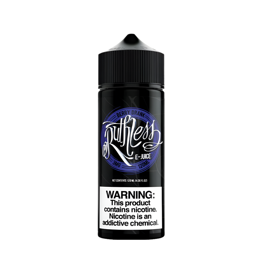 Ruthless Vapor Freebase Vape Juice 0 Mg Berry Drank 