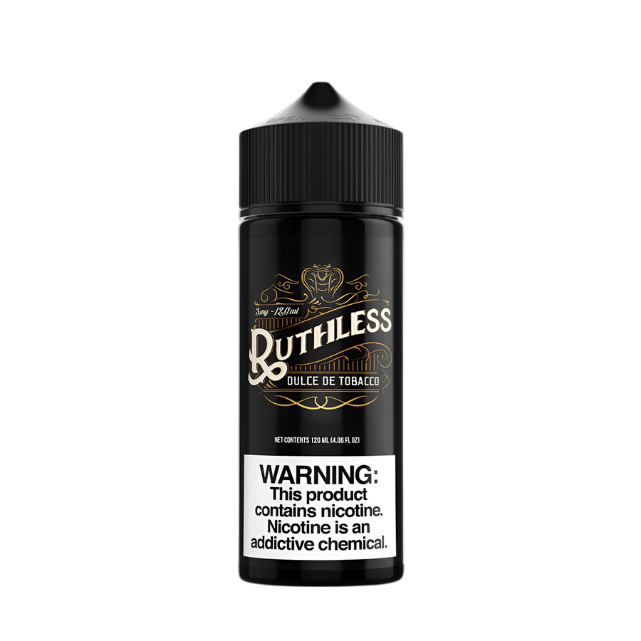 Ruthless Vapor Freebase Vape Juice 0 Mg Dulce De Tobacco 