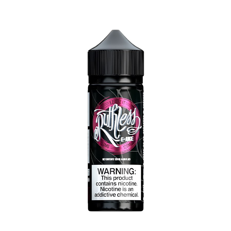 Ruthless Vapor Freebase Vape Juice 0 Mg Ez Duz It 