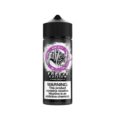 Ruthless Vapor Freeze Edition Freebase Vape Juice 0 Mg Berry Blast Freeze 