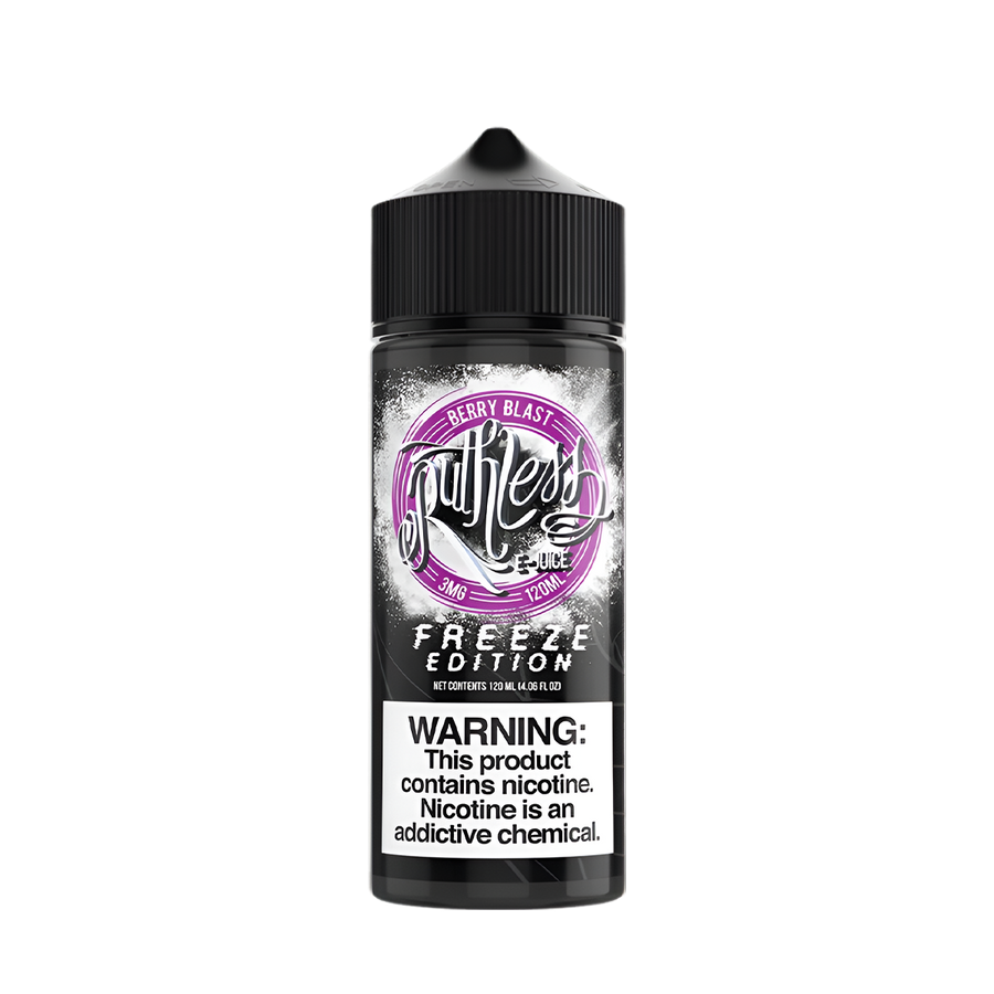 Ruthless Vapor Freeze Edition Freebase Vape Juice 0 Mg Berry Blast Freeze 