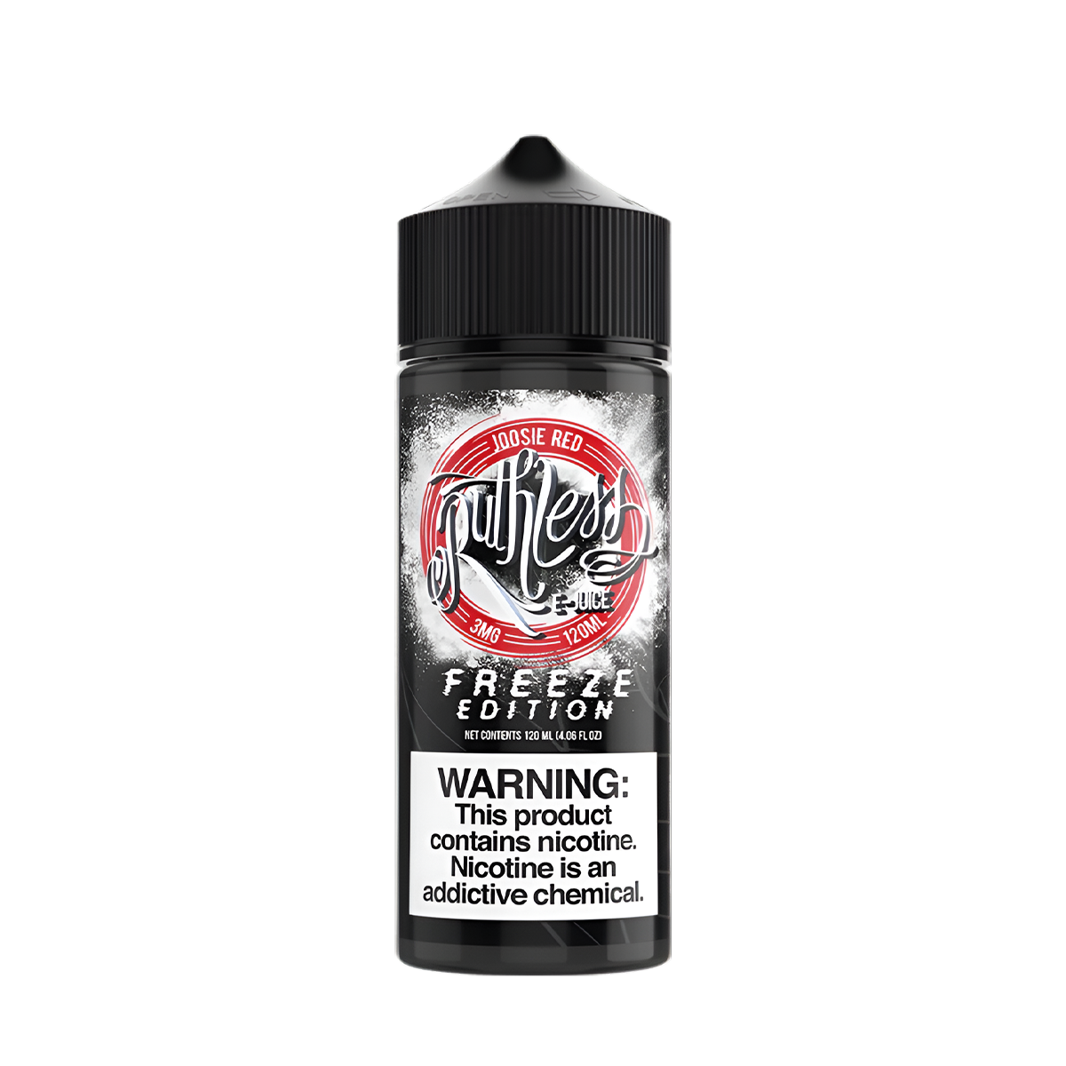 Ruthless Vapor Freeze Edition Freebase Vape Juice 0 Mg 120 Ml Joosie Red Freeze