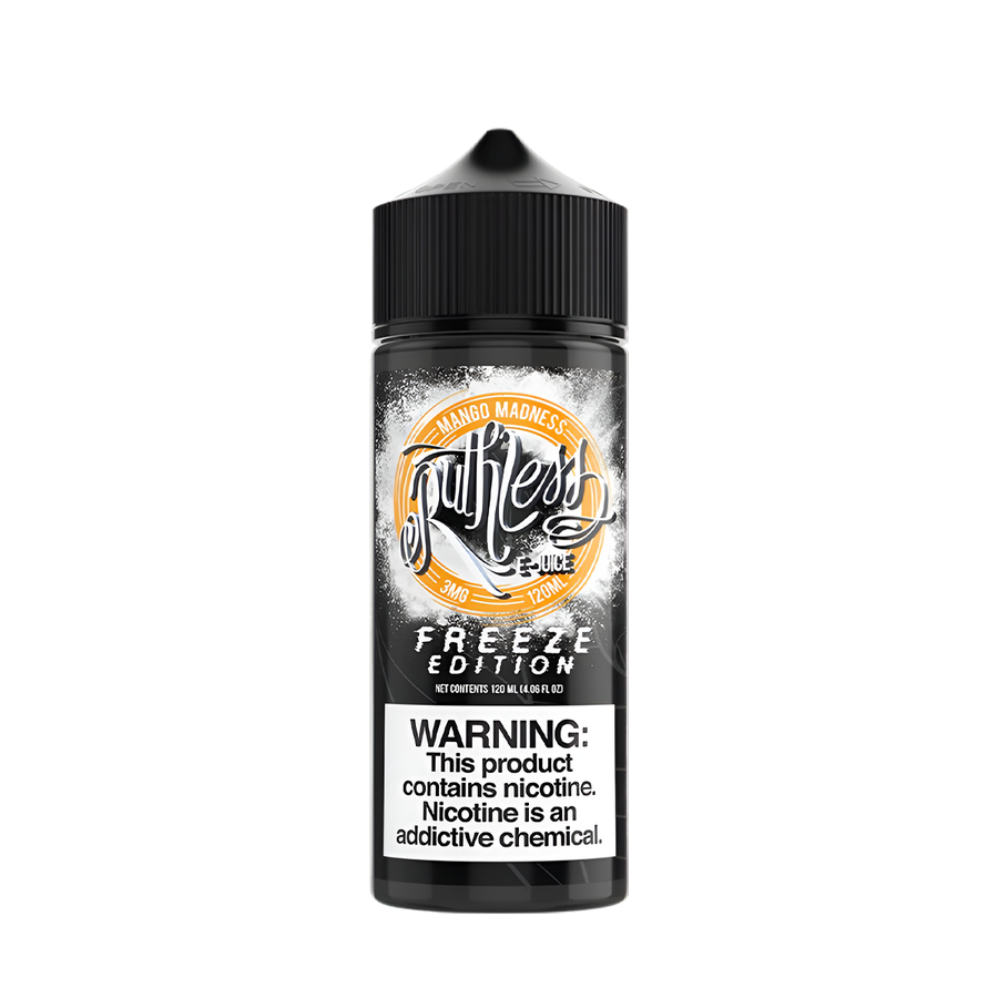 Ruthless Vapor Freeze Edition Freebase Vape Juice 0 Mg Mango Madness Freeze 