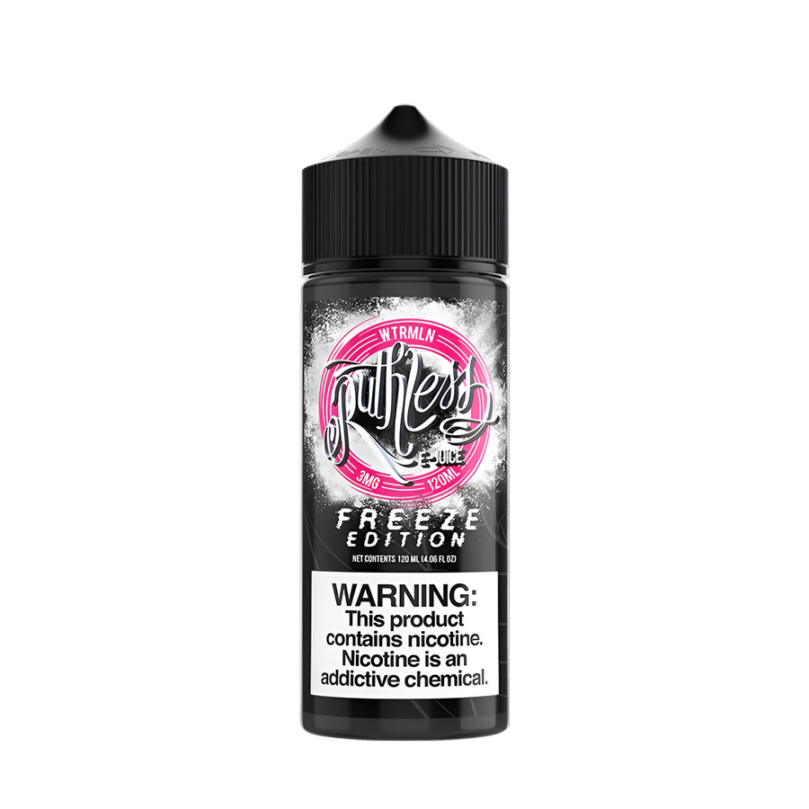 Ruthless Vapor Freeze Edition Freebase Vape Juice 0 Mg Wtrmln Freeze 