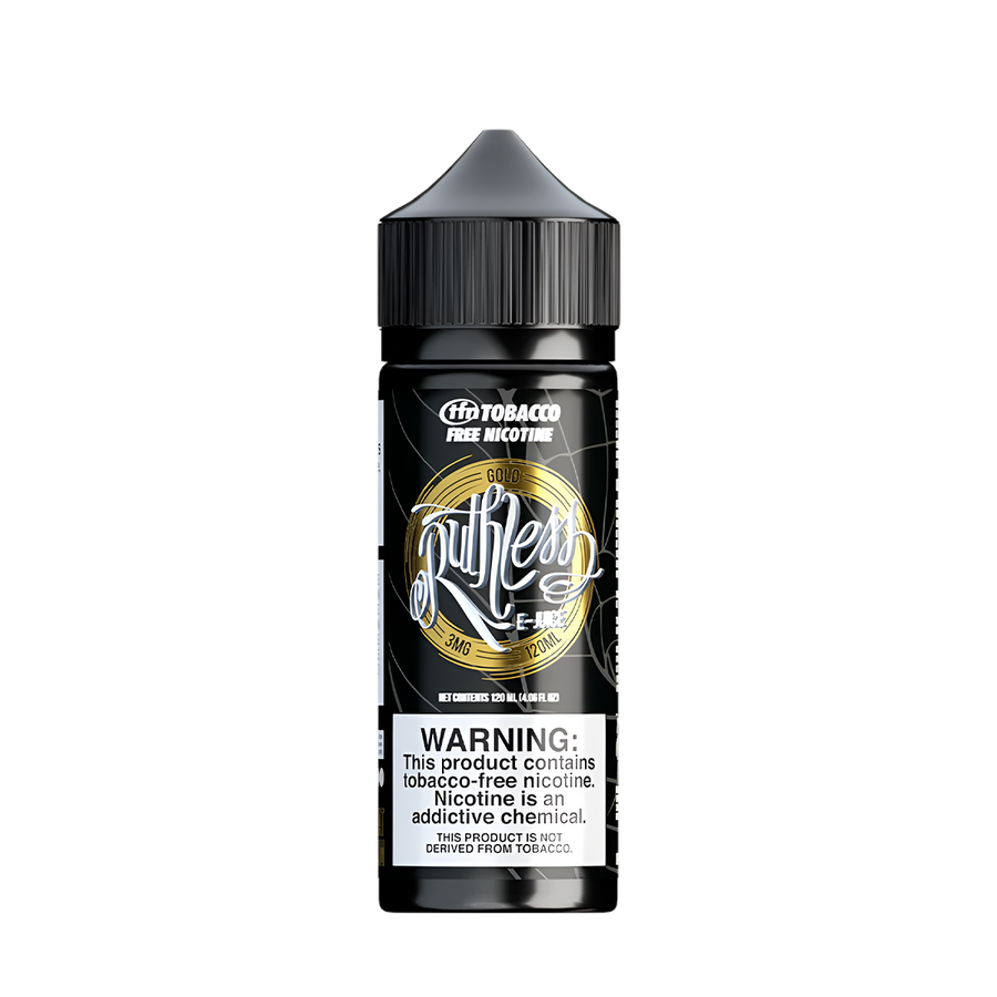 Ruthless Vapor Freebase Vape Juice 0 Mg Gold 