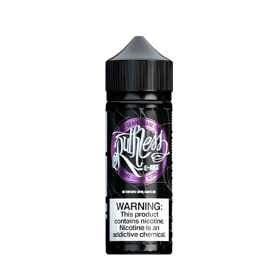 Ruthless Vapor Freebase Vape Juice 0 Mg Grape Drank 