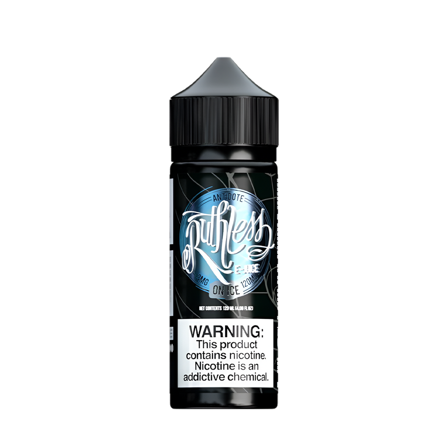 Ruthless Vapor Iced Freebase Vape Juice 0 Mg Antidote Ice 