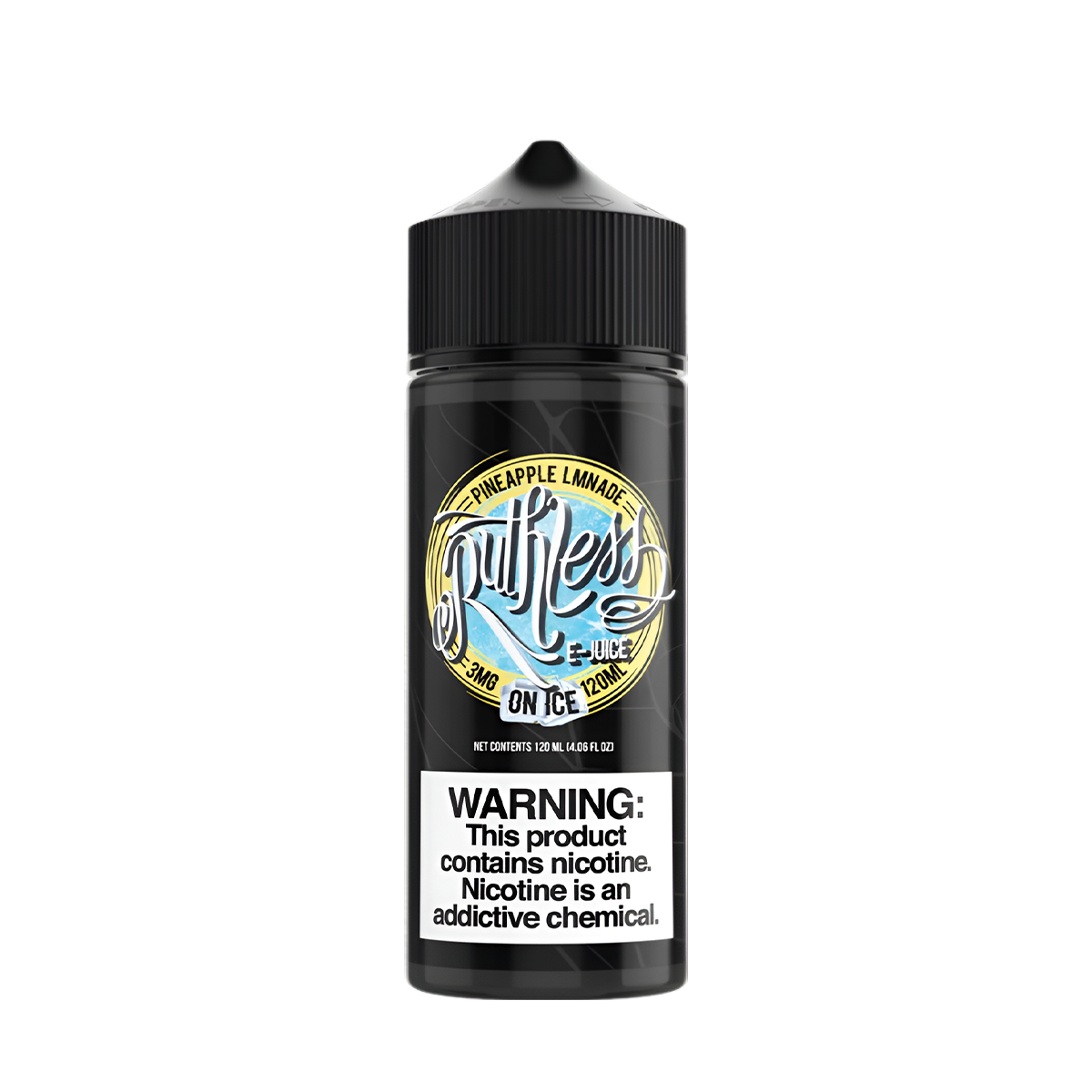 Ruthless Vapor Iced Freebase Vape Juice 0 Mg 120 Ml Pineapple Lemonade Ice