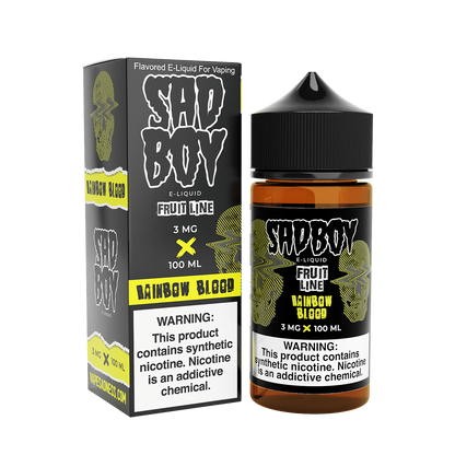 Sadboy TF Freebase Vape Juice 0 Mg Fruit Line / Rainbow Blood 