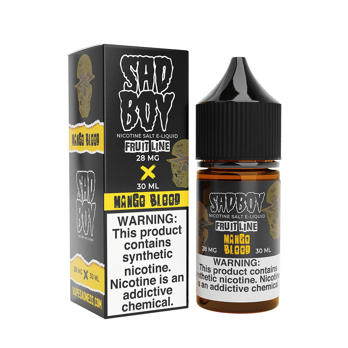 Sadboy TF Salt Nicotine Vape Juice 28 Mg 30 Ml Fruit Line / Mango Blood