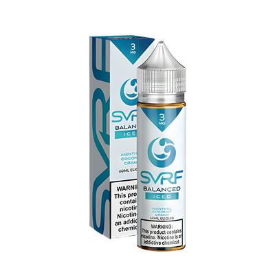 SVRF Freebase Vape Juice 0 Mg Balanced Iced 