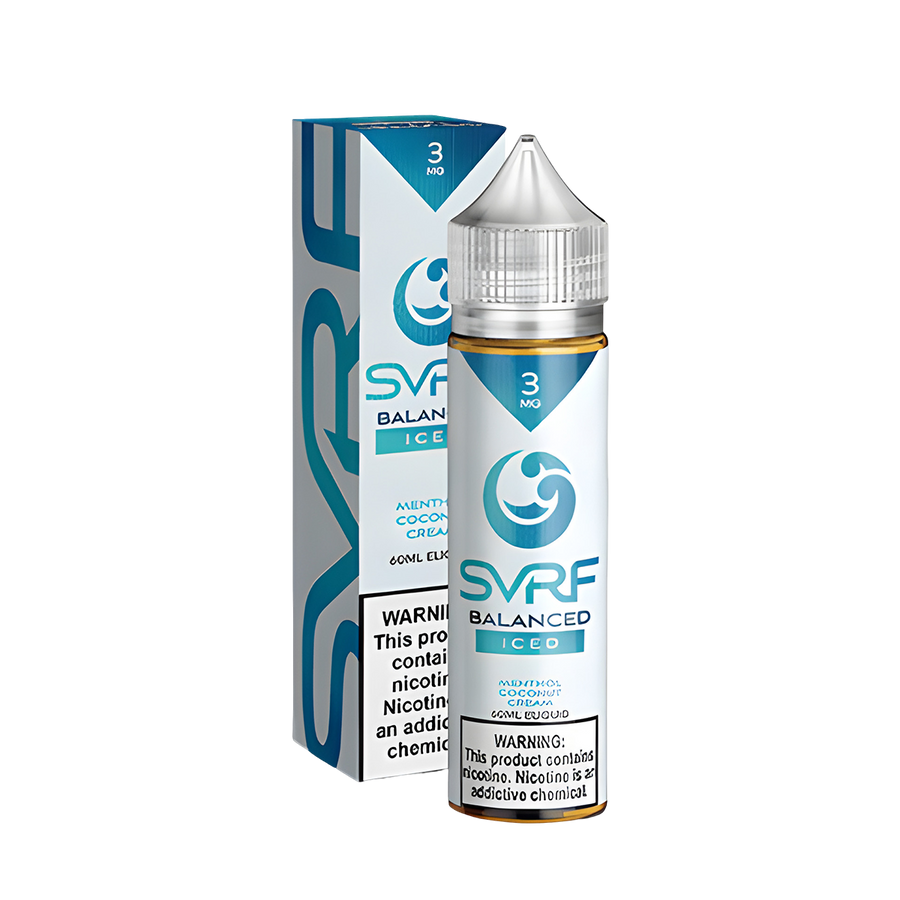 SVRF Freebase Vape Juice 0 Mg Balanced Iced 