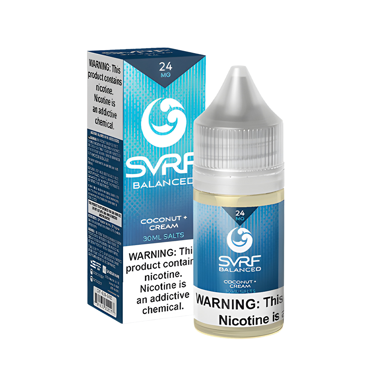 SVRF Salt Nicotine Vape Juice 24 Mg 30 Ml Balanced