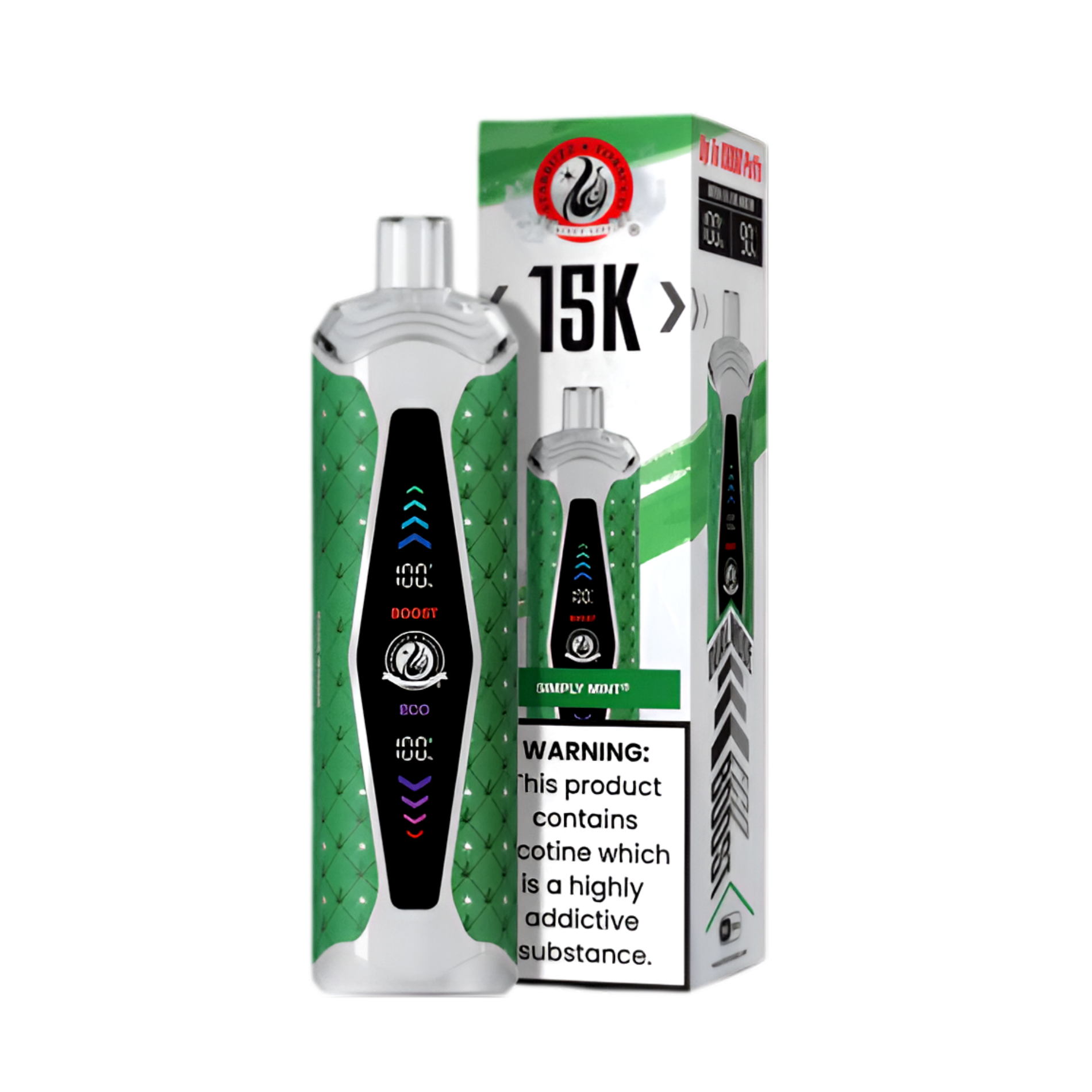 Starbuzz Tobacco Super Max 15K Disposable Vape - Simply-Mint