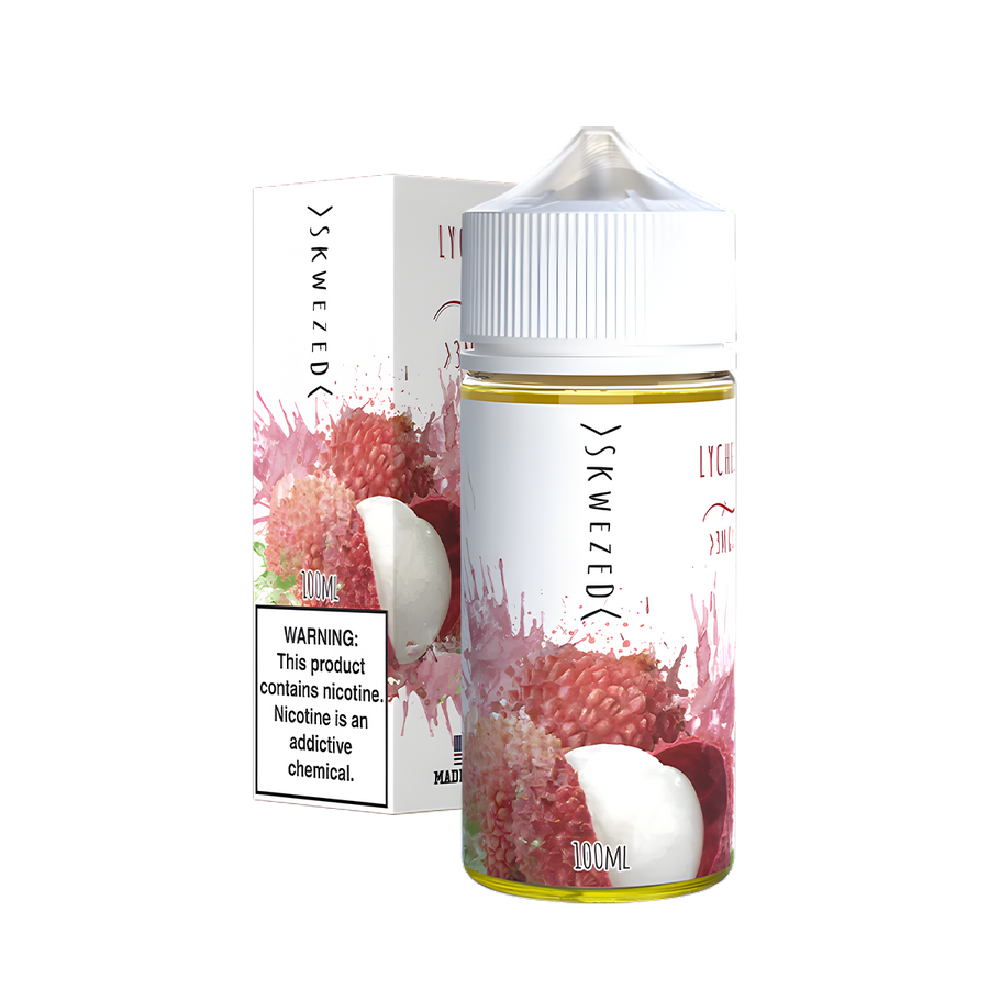 Skwezed freebase Vape juice 0 Mg 100 Ml Lychee