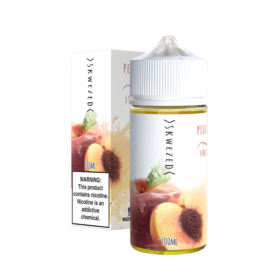 Skwezed freebase Vape juice 0 Mg 100 Ml Peach