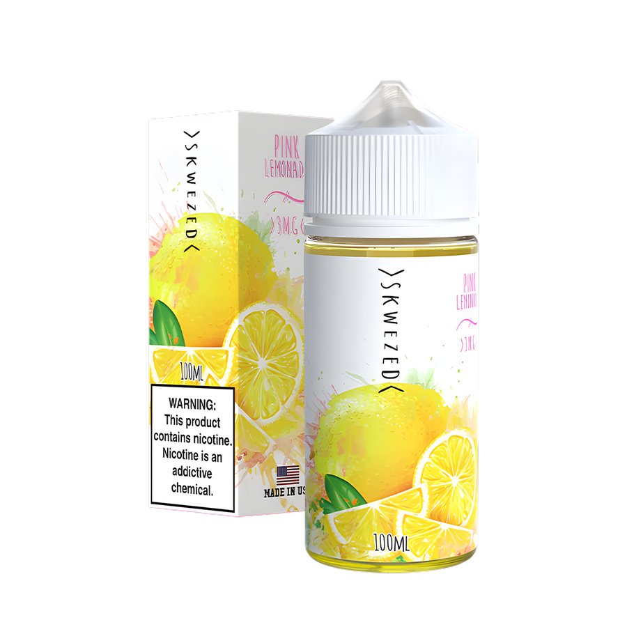 Skwezed freebase Vape juice 0 Mg 100 Ml Pink Lemonade