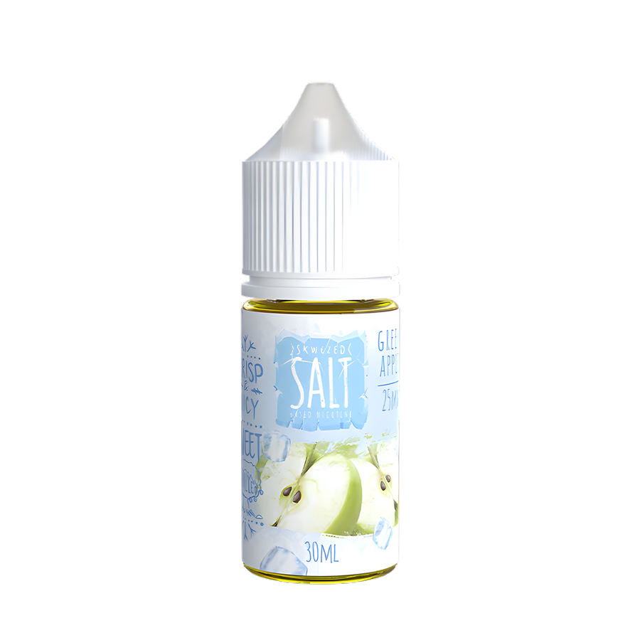 Skwezed Iced Salt Nicotine Vape Juice 25 Mg Green Apple Iced 