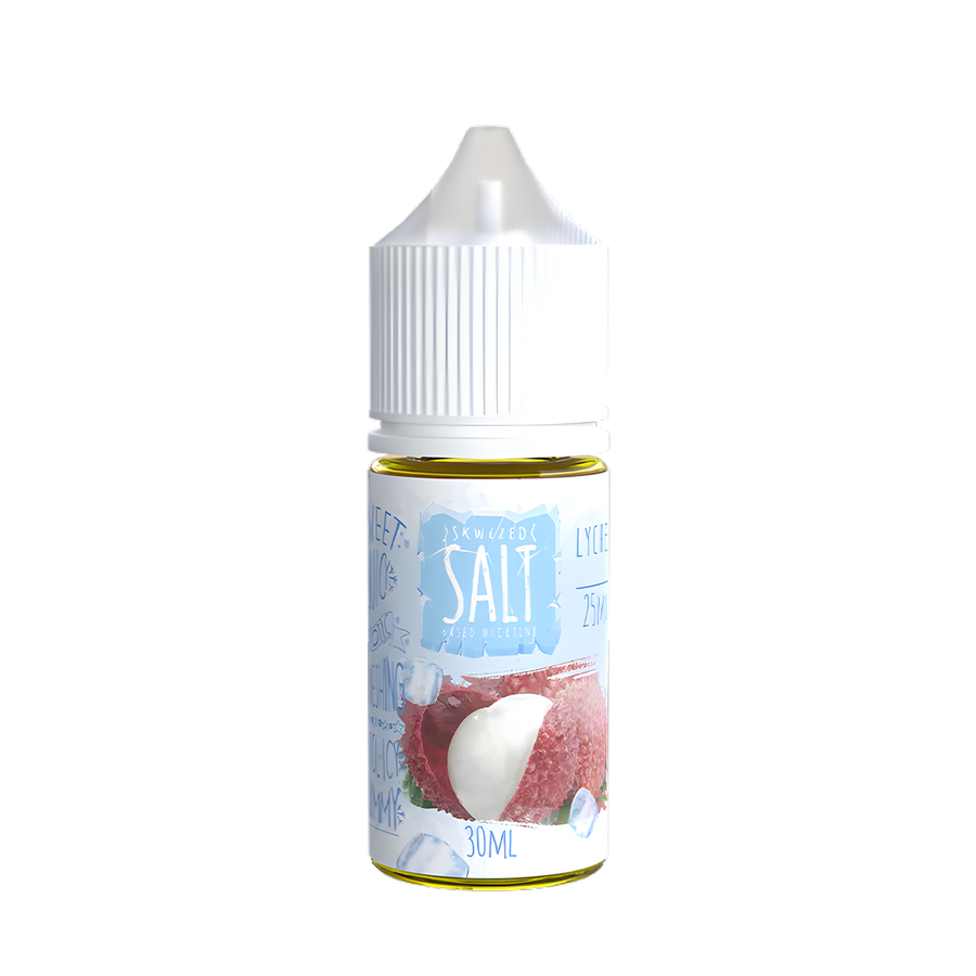 Skwezed Iced Salt Nicotine Vape Juice 25 Mg Lychee Iced 