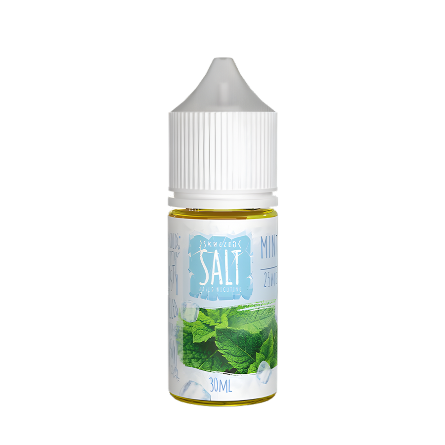 Skwezed Iced Salt Nicotine Vape Juice 25 Mg Mint Iced 