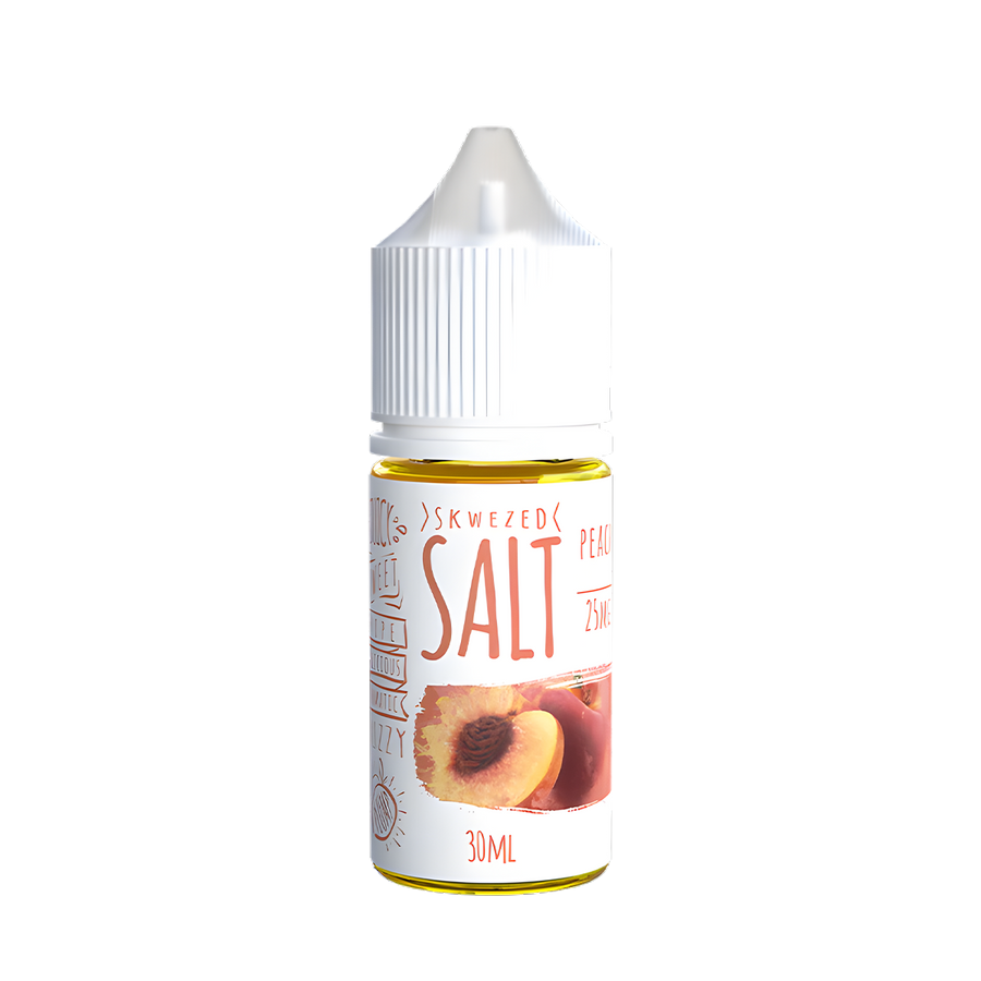 Skwezed Salt Nicotine Vape Juice 25 Mg Peach 