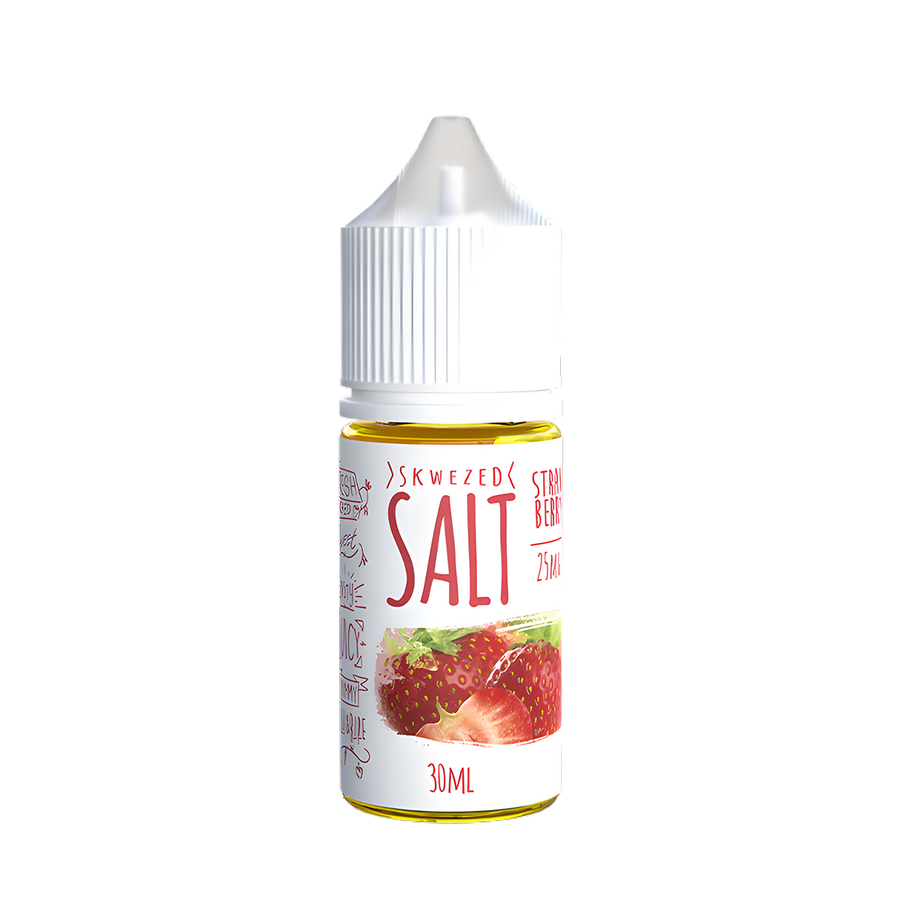 Skwezed Salt Nicotine Vape Juice 25 Mg Strawberry 