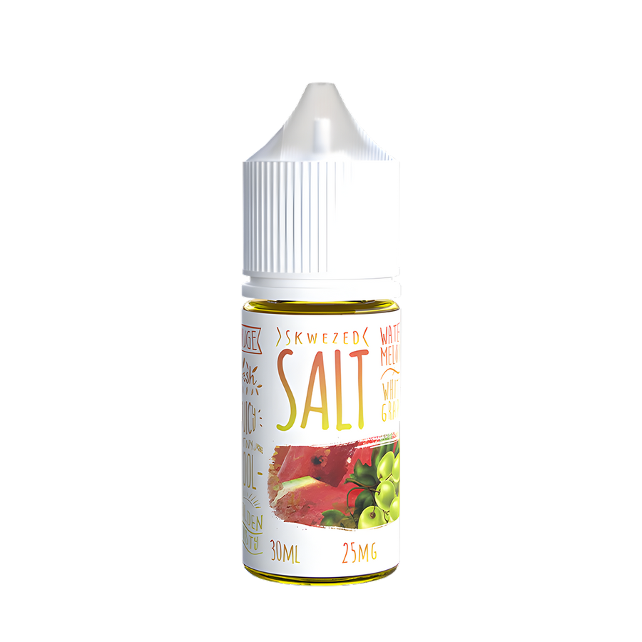 Skwezed Salt Nicotine Vape Juice 25 Mg Watermelon White Grape 