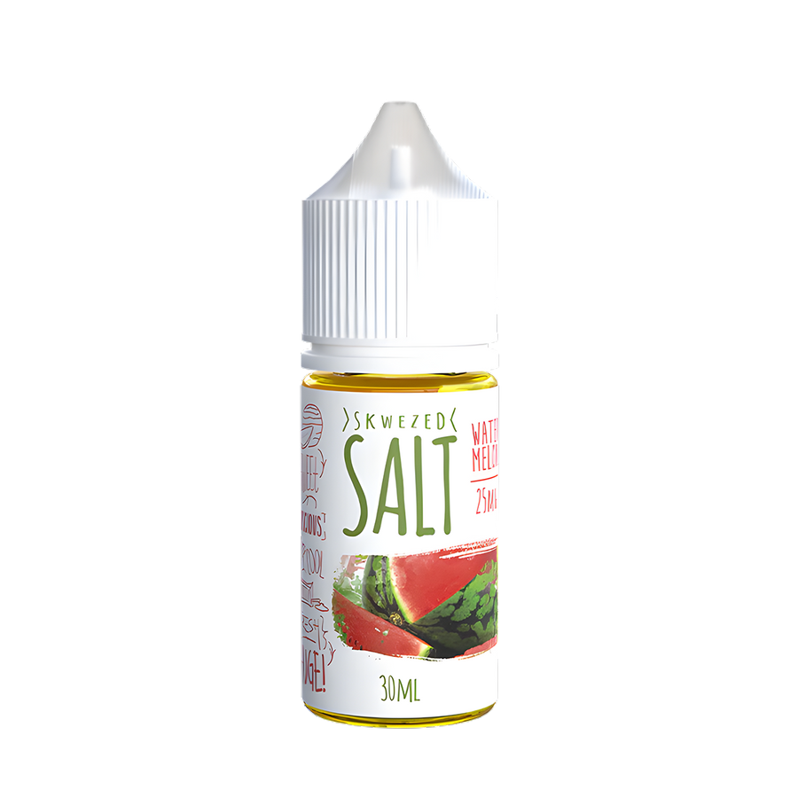 Skwezed Salt Nicotine Vape Juice 25 Mg Watermelon 