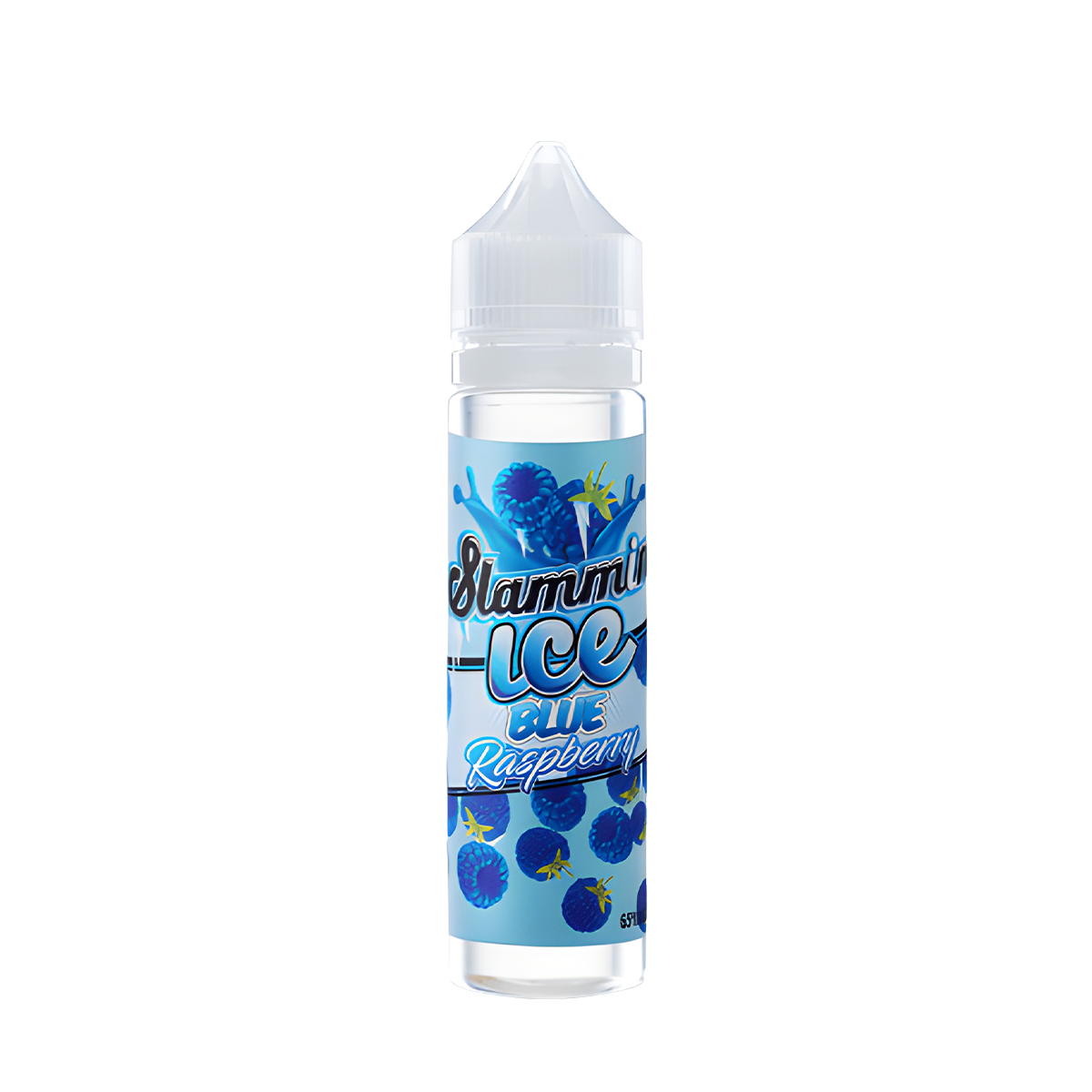 Slammin Freebase Vape Juice 0 Mg 60 Ml Blue Raspberry Ice