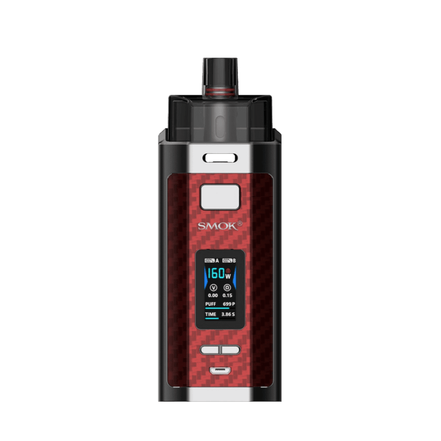Smok RPM160 Pod-Mod Kit Red Carbon Fiber  