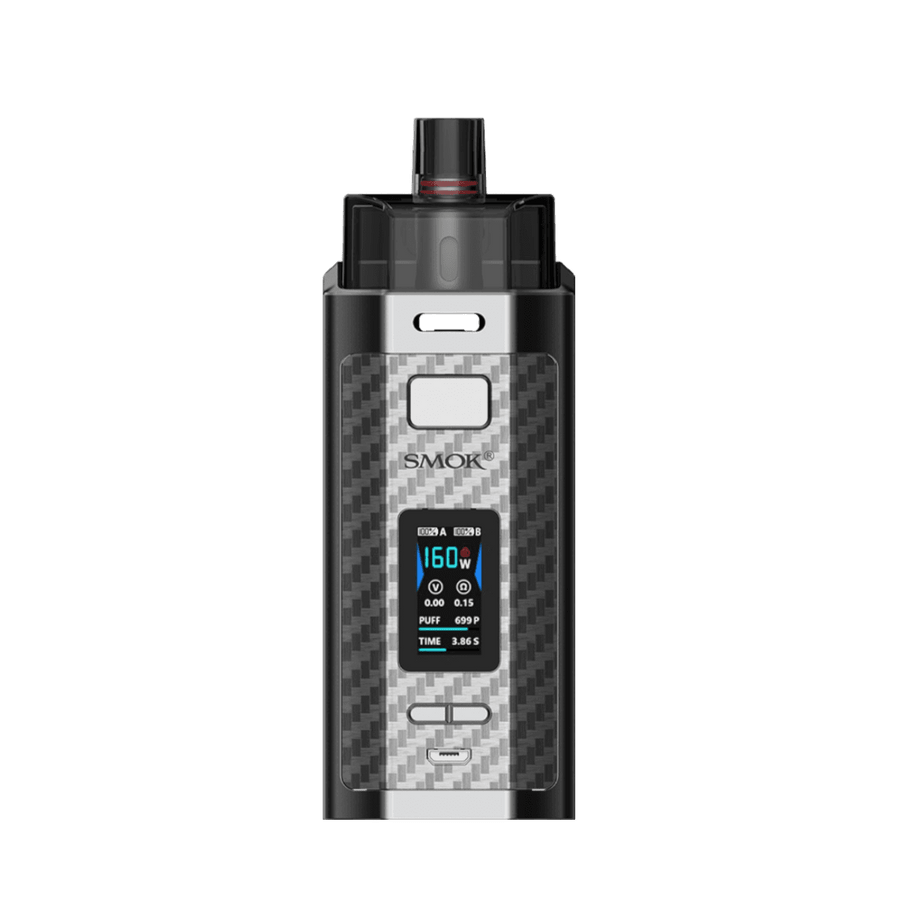Smok RPM160 Pod-Mod Kit Silver Carbon Fiber  