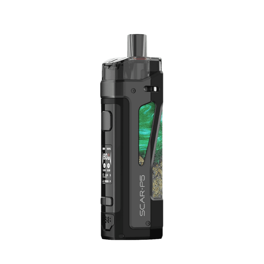 Smok Scar-P5 Pod-Mod Kit Green Stabilizing Wood  