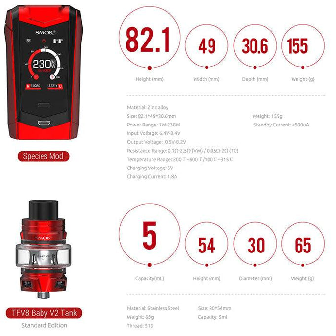 Smok Creature Species V2 Advanced Mod Kit