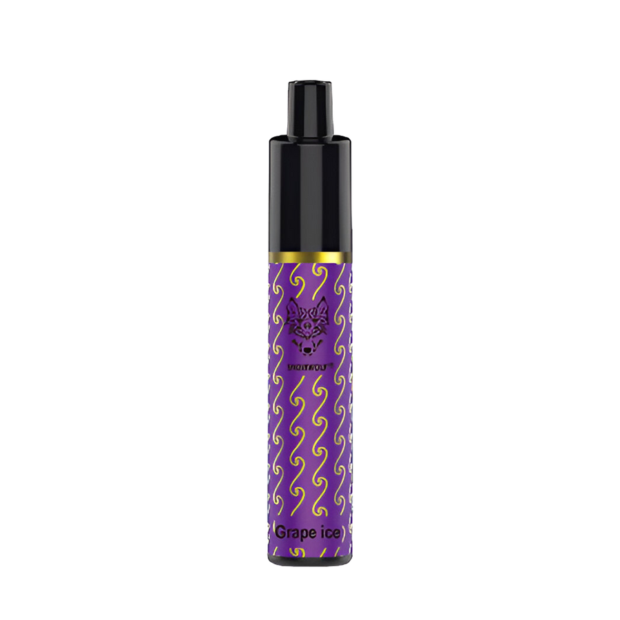 SnowWolf 2500 Disposable Vape Grape Ice  