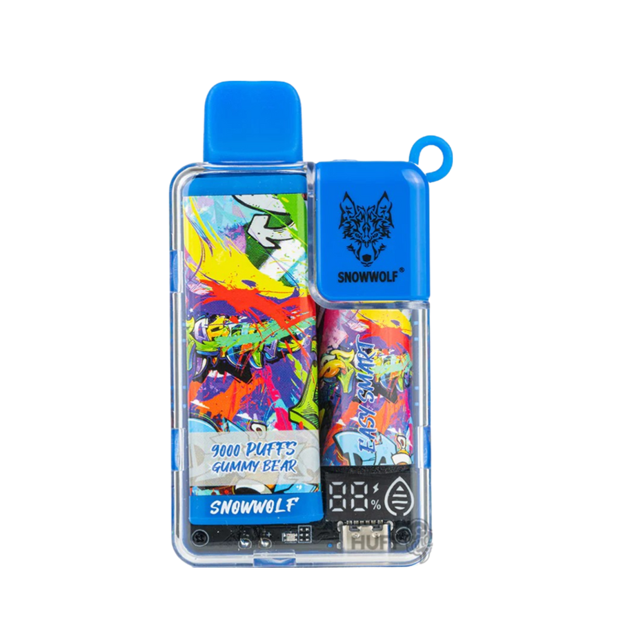 SnowWolf Easy Smart EA9000 Disposable Vape Gummy Bear  