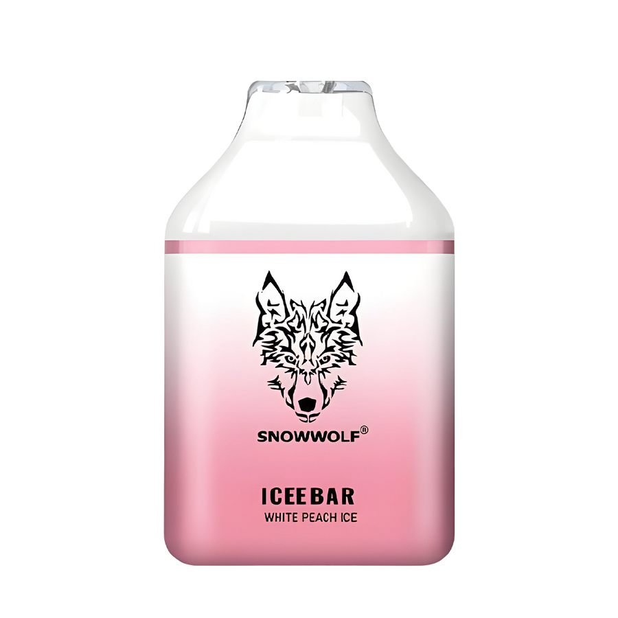 Snowwolf Icee Bar Disposable Vape White Peach Ice  