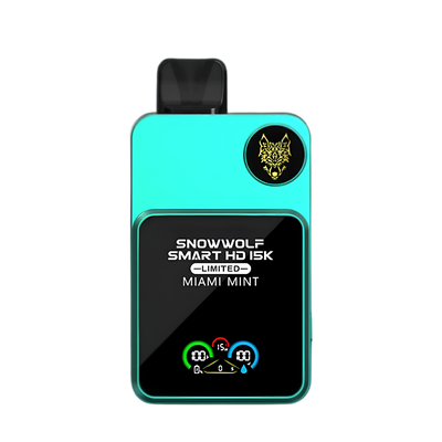 SnowWolf Smart HD 15K Limited Disposable Vape Miami Mint  