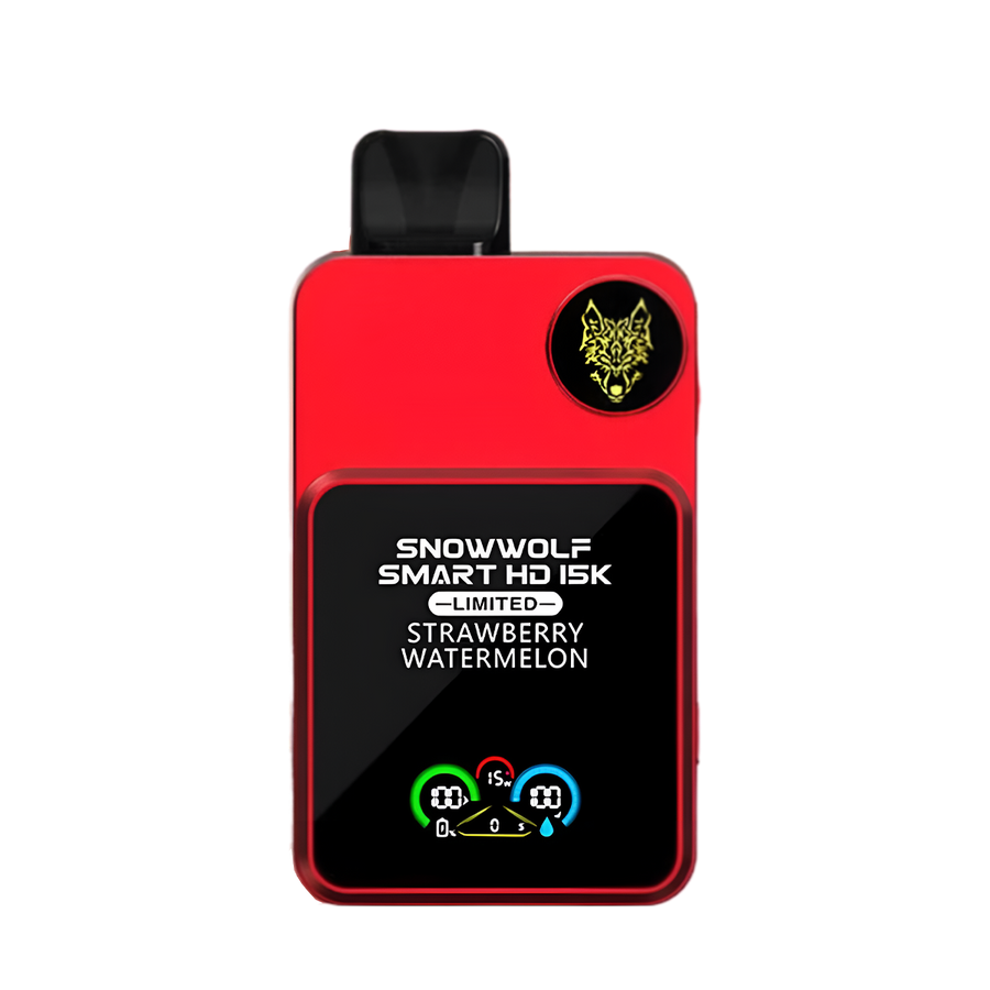 SnowWolf Smart HD 15K Limited Disposable Vape Strawberry Watermelon  