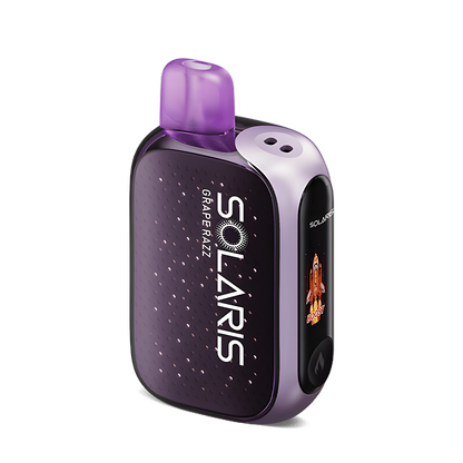 Solaris 25000 Disposable Vape Grape Razz  