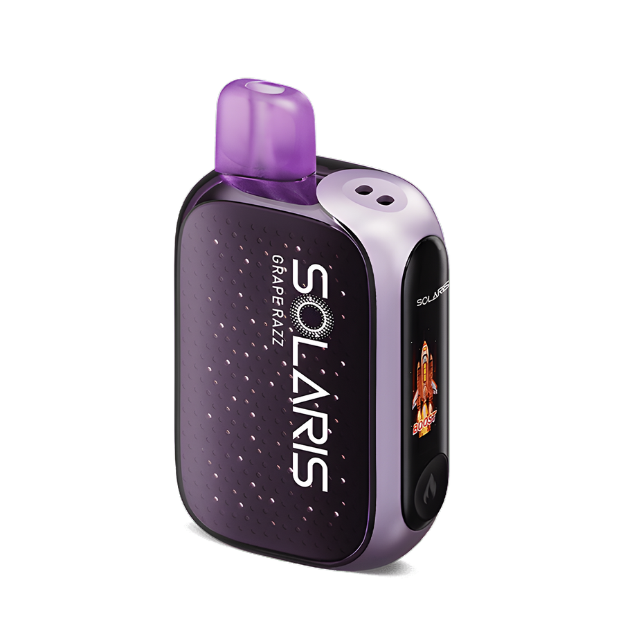 Solaris 25000 Disposable Vape Grape Razz  