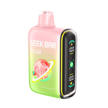 Geek Bar Pulse 15K Disposable Vape Sour Strawberry  