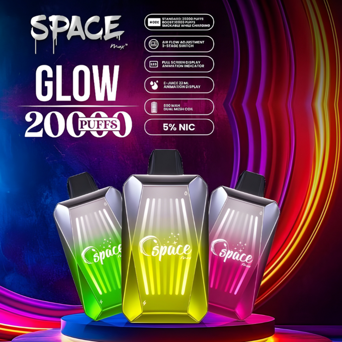 Space Max Glow 20K Disposable Vape