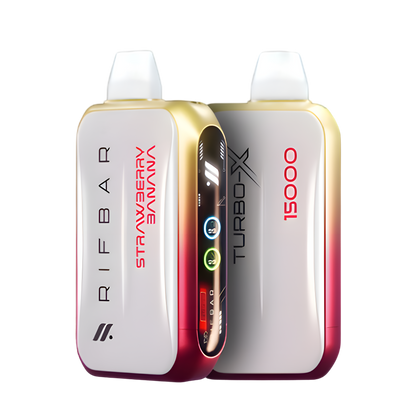 Rifbar Turbo-X 15K Disposable Vape Strawberry Banana  