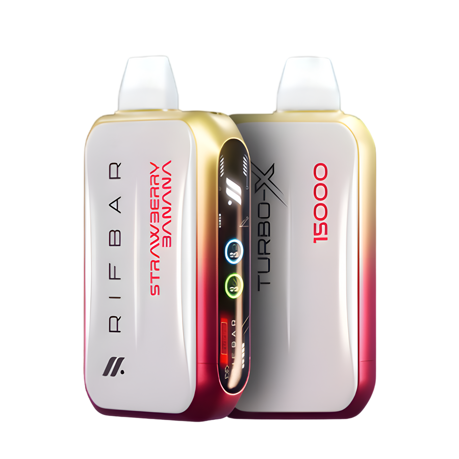 Rifbar Turbo-X 15K Disposable Vape Strawberry Banana  