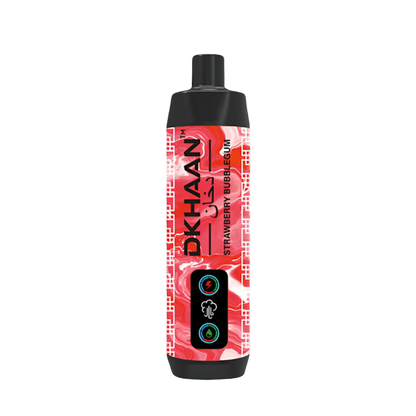 Dkhaan 15000 Dtl Disposable Vape Strawberry Bubblegum