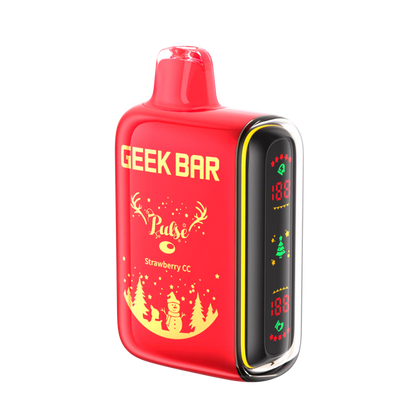 Geek Bar Pulse 15K Disposable Vape Strawberry CC  