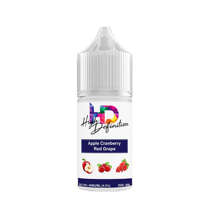 Suorin High Definition Salt Nicotine Vape Juice 45 Mg 30 Ml Apple Cranberry Grape