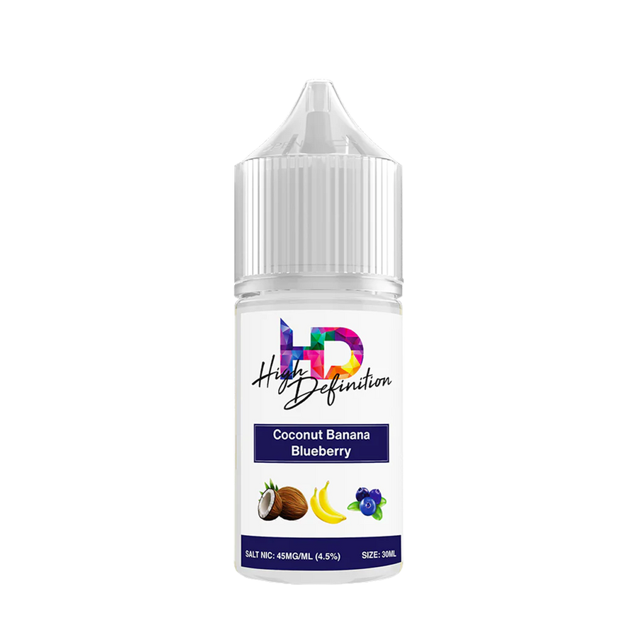 Suorin High Definition Salt Nicotine Vape Juice 45 Mg Coconut Banana Blueberry 