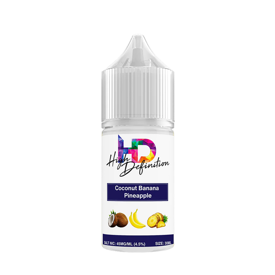 Suorin High Definition Salt Nicotine Vape Juice 45 Mg Coconut Banana Pineapple 